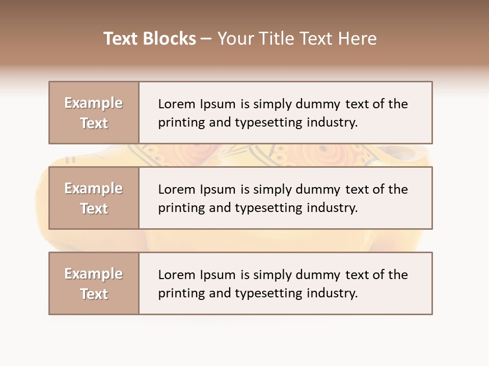Merchandise Traditional Color PowerPoint Template