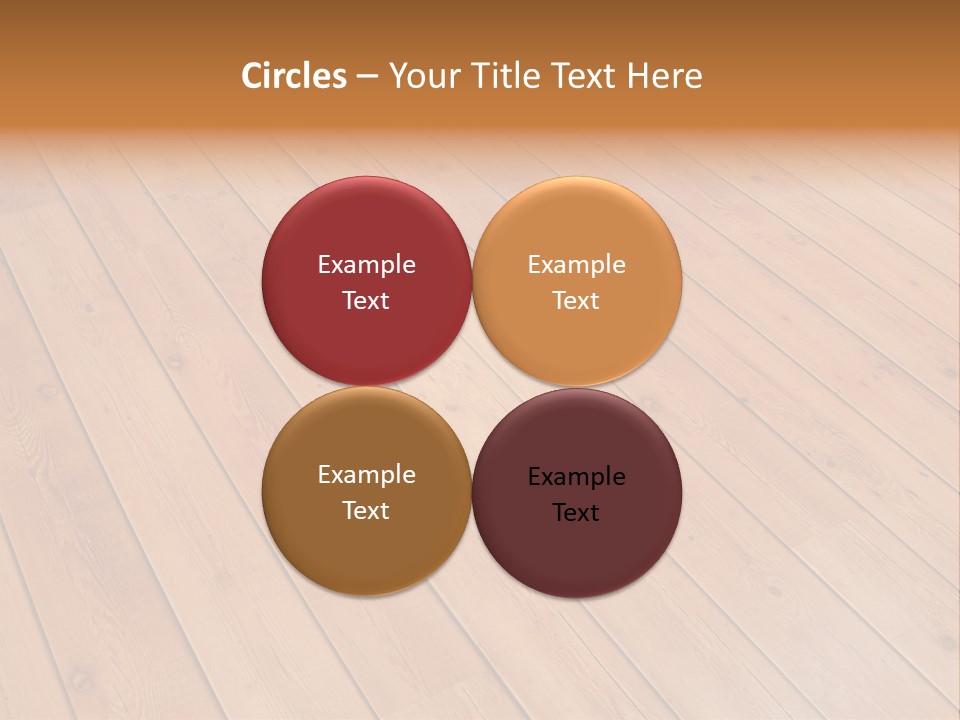 Rustic Crack Brown PowerPoint Template