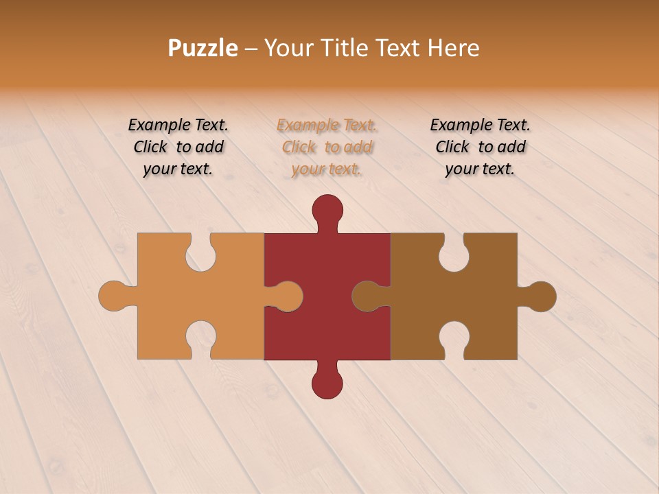 Rustic Crack Brown PowerPoint Template