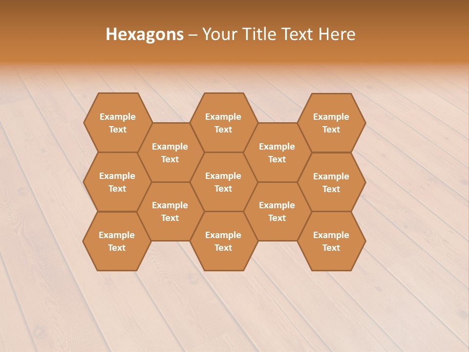 Rustic Crack Brown PowerPoint Template