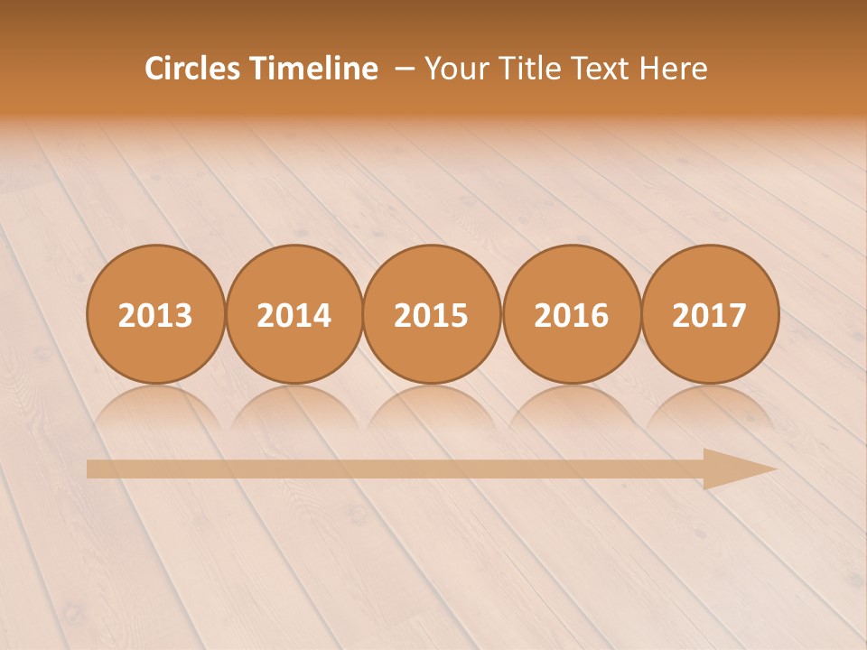 Rustic Crack Brown PowerPoint Template