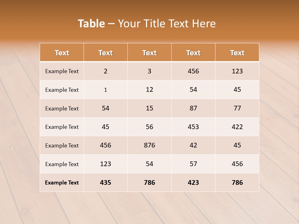 Rustic Crack Brown PowerPoint Template