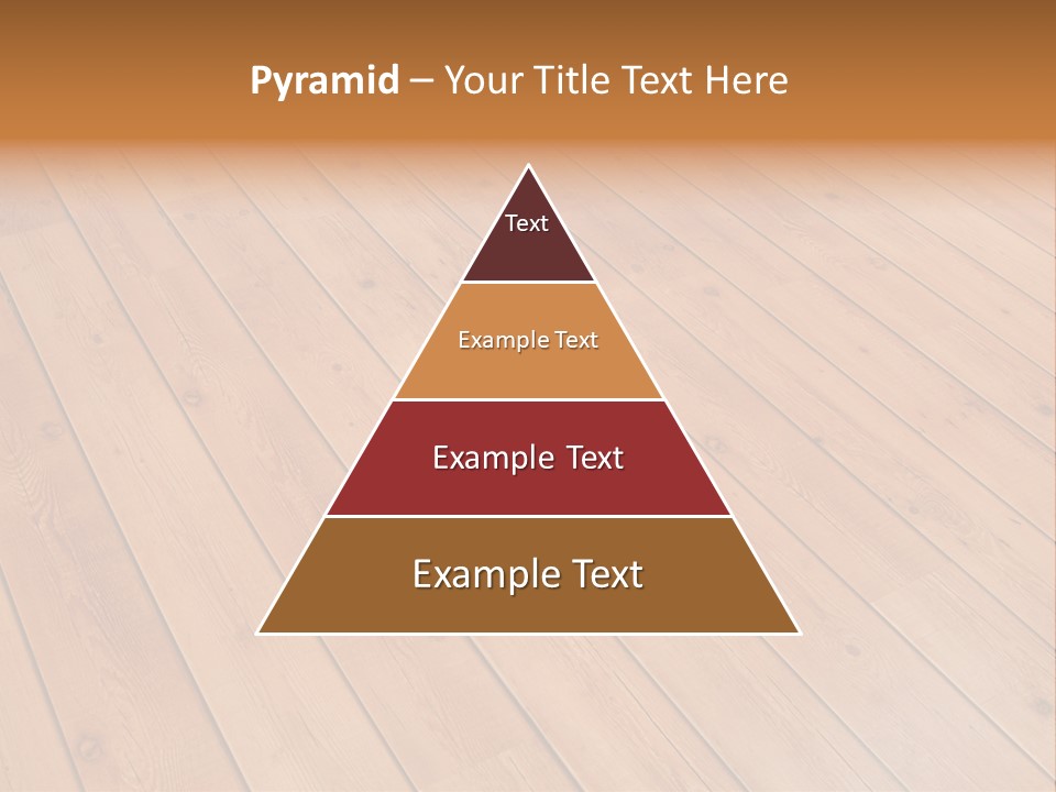 Rustic Crack Brown PowerPoint Template