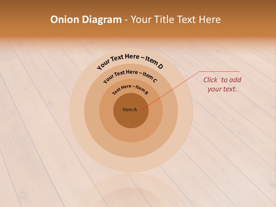 Rustic Crack Brown PowerPoint Template