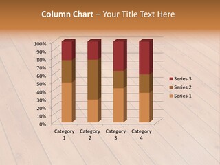 Rustic Crack Brown PowerPoint Template