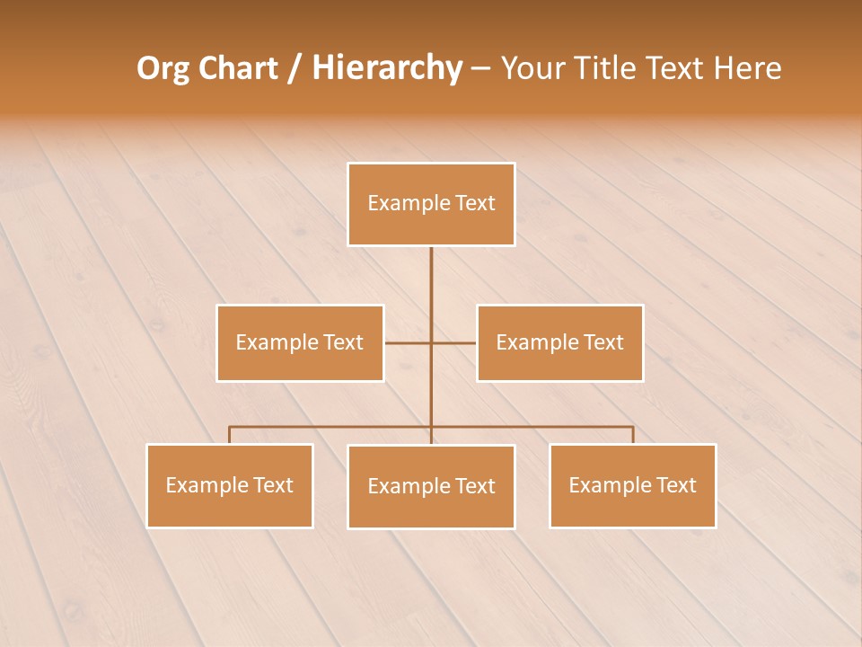Rustic Crack Brown PowerPoint Template