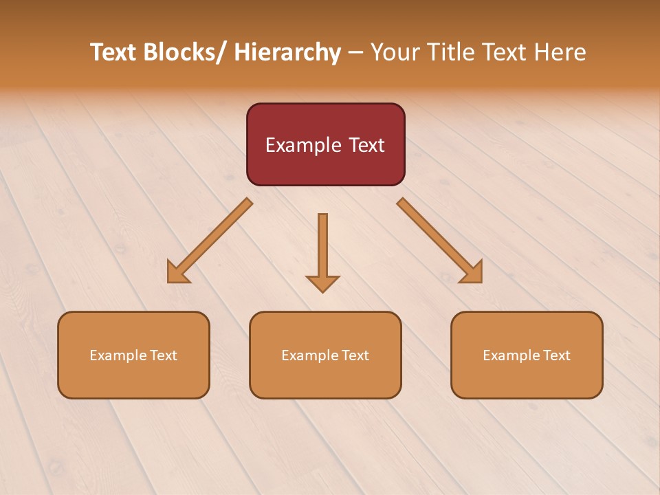 Rustic Crack Brown PowerPoint Template