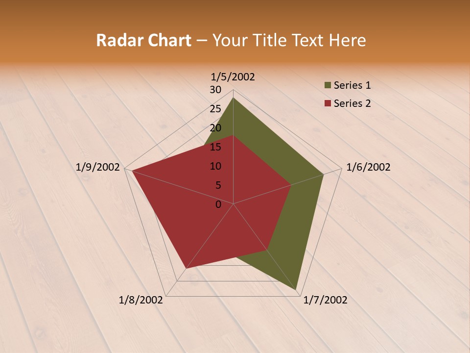 Rustic Crack Brown PowerPoint Template