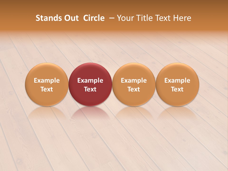 Rustic Crack Brown PowerPoint Template
