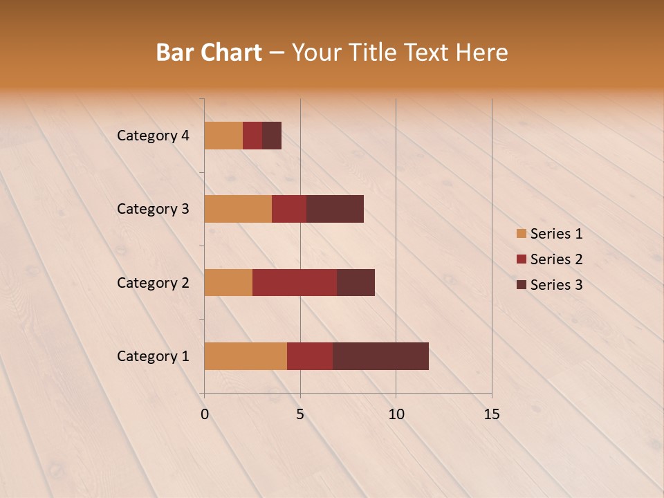 Rustic Crack Brown PowerPoint Template