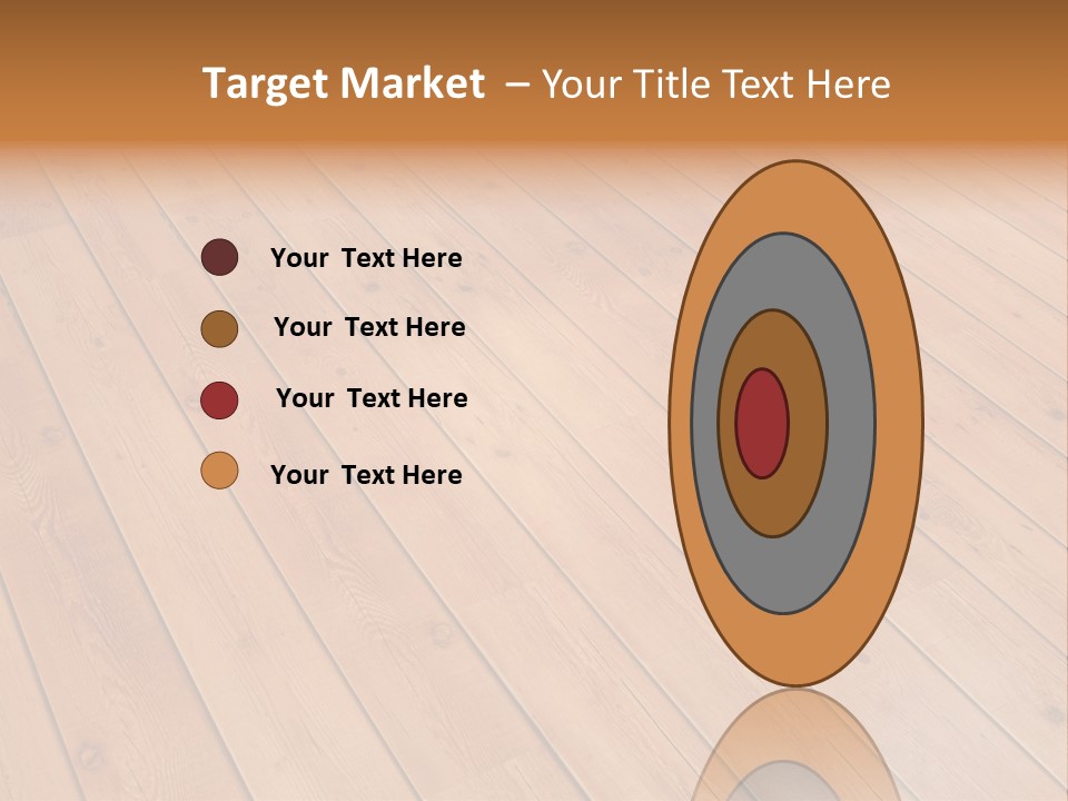 Rustic Crack Brown PowerPoint Template