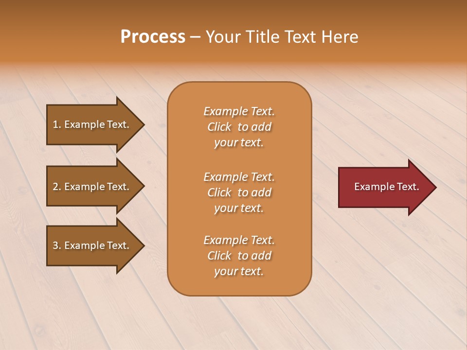 Rustic Crack Brown PowerPoint Template