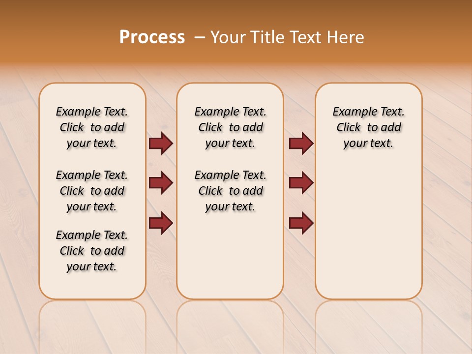 Rustic Crack Brown PowerPoint Template