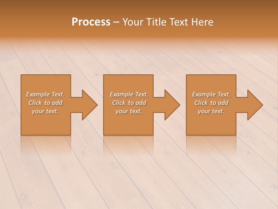 Rustic Crack Brown PowerPoint Template