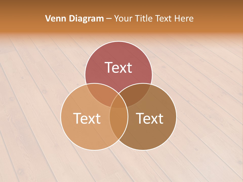 Rustic Crack Brown PowerPoint Template