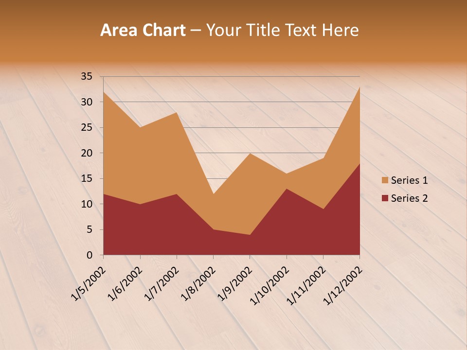 Rustic Crack Brown PowerPoint Template