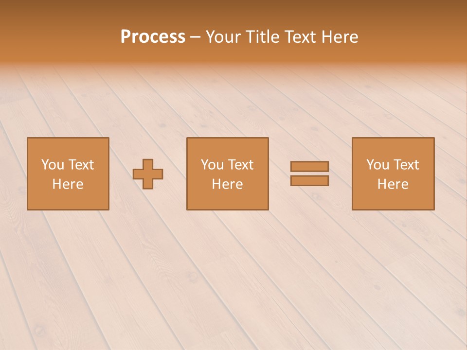 Rustic Crack Brown PowerPoint Template