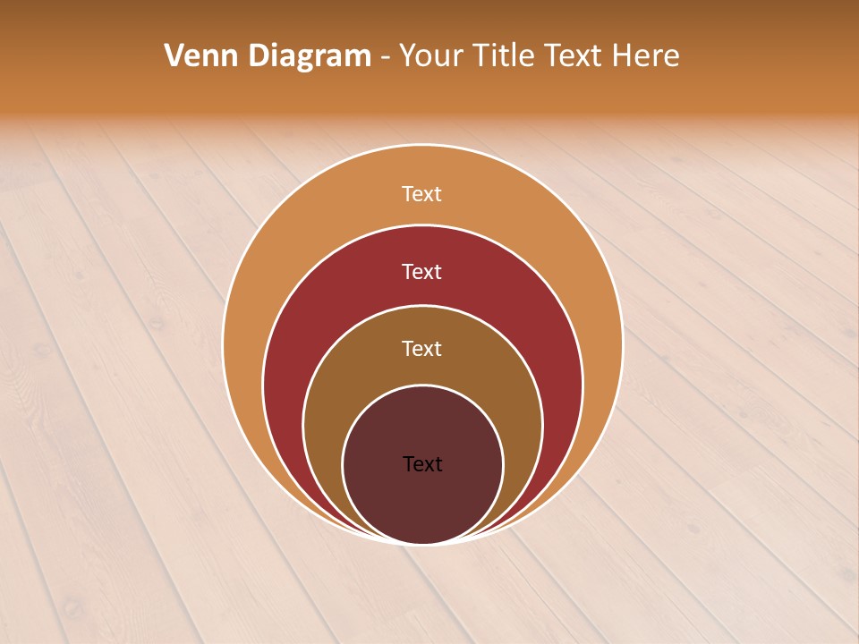Rustic Crack Brown PowerPoint Template