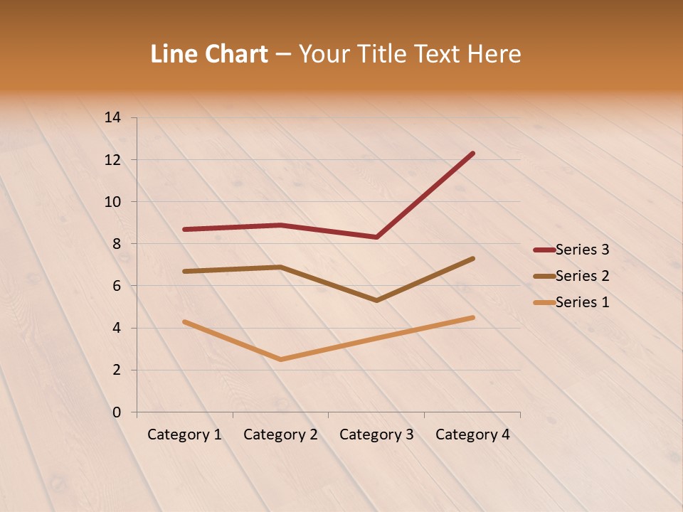 Rustic Crack Brown PowerPoint Template