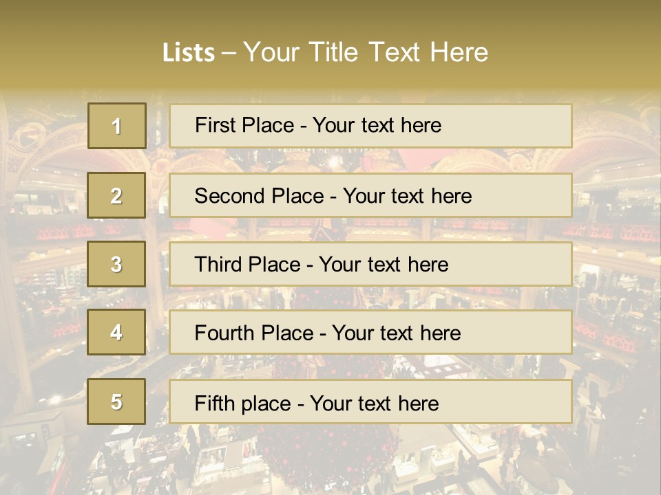 Person Architecture Fashion PowerPoint Template