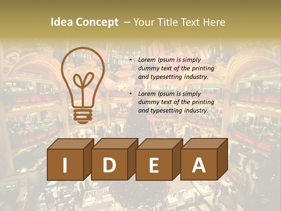 Person Architecture Fashion PowerPoint Template