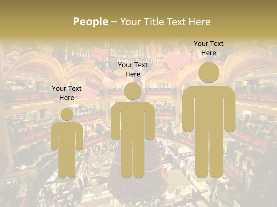 Person Architecture Fashion PowerPoint Template