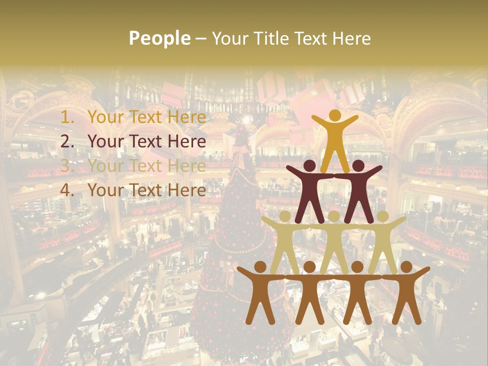 Person Architecture Fashion PowerPoint Template