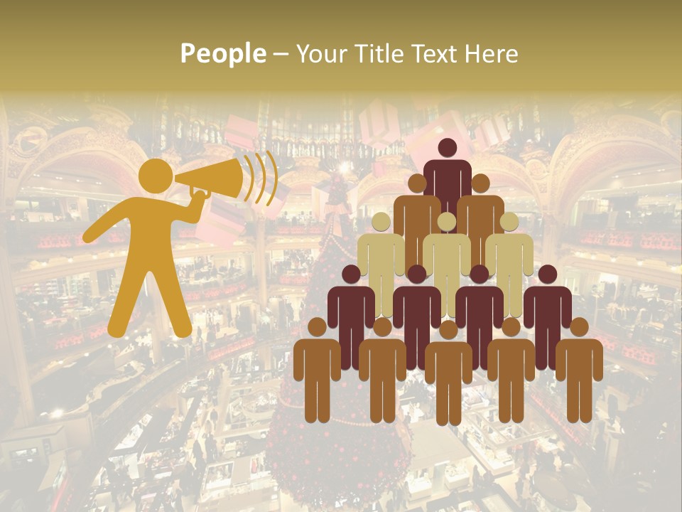 Person Architecture Fashion PowerPoint Template