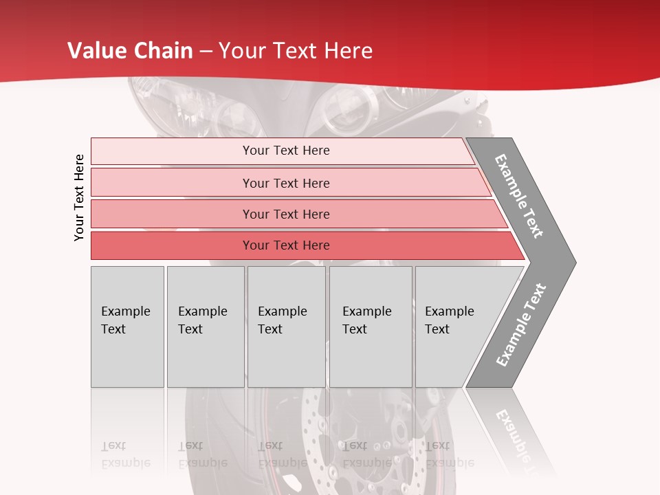 Isolated Motorsport Power PowerPoint Template