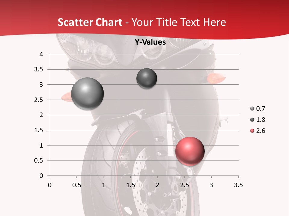 Isolated Motorsport Power PowerPoint Template