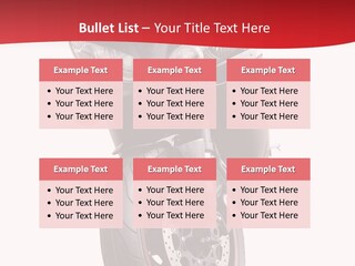 Isolated Motorsport Power PowerPoint Template