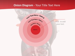 Isolated Motorsport Power PowerPoint Template