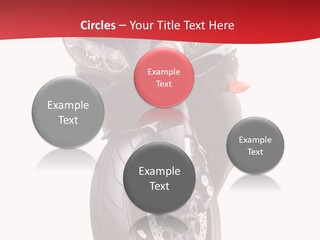 Isolated Motorsport Power PowerPoint Template