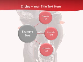 Isolated Motorsport Power PowerPoint Template