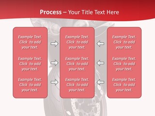 Isolated Motorsport Power PowerPoint Template