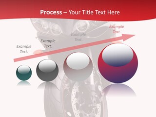 Isolated Motorsport Power PowerPoint Template