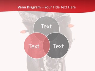 Isolated Motorsport Power PowerPoint Template