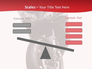 Isolated Motorsport Power PowerPoint Template