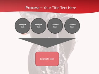 Isolated Motorsport Power PowerPoint Template