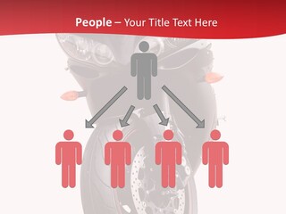 Isolated Motorsport Power PowerPoint Template