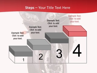 Isolated Motorsport Power PowerPoint Template