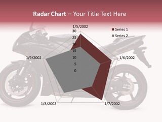 Power Motorcycle Wheel PowerPoint Template