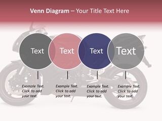 Power Motorcycle Wheel PowerPoint Template