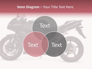 Power Motorcycle Wheel PowerPoint Template
