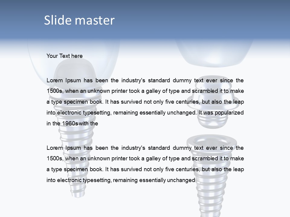 Render Health Transparent PowerPoint Template