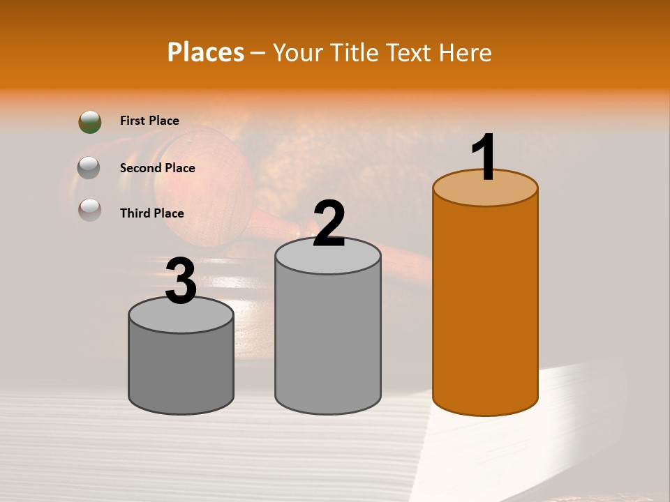 Book Crime Lawsuit PowerPoint Template