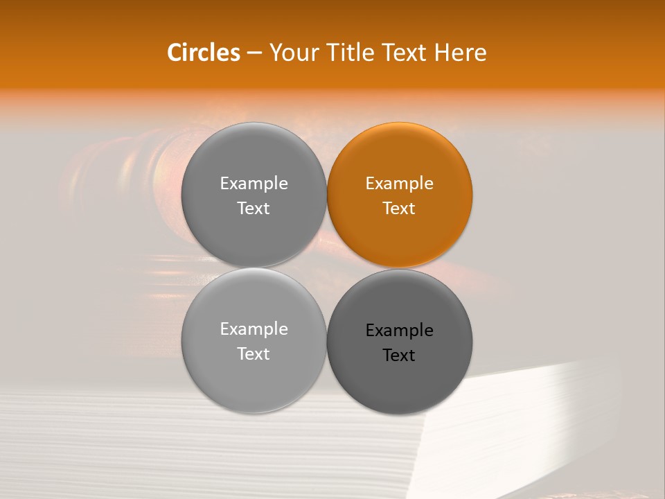 Book Crime Lawsuit PowerPoint Template