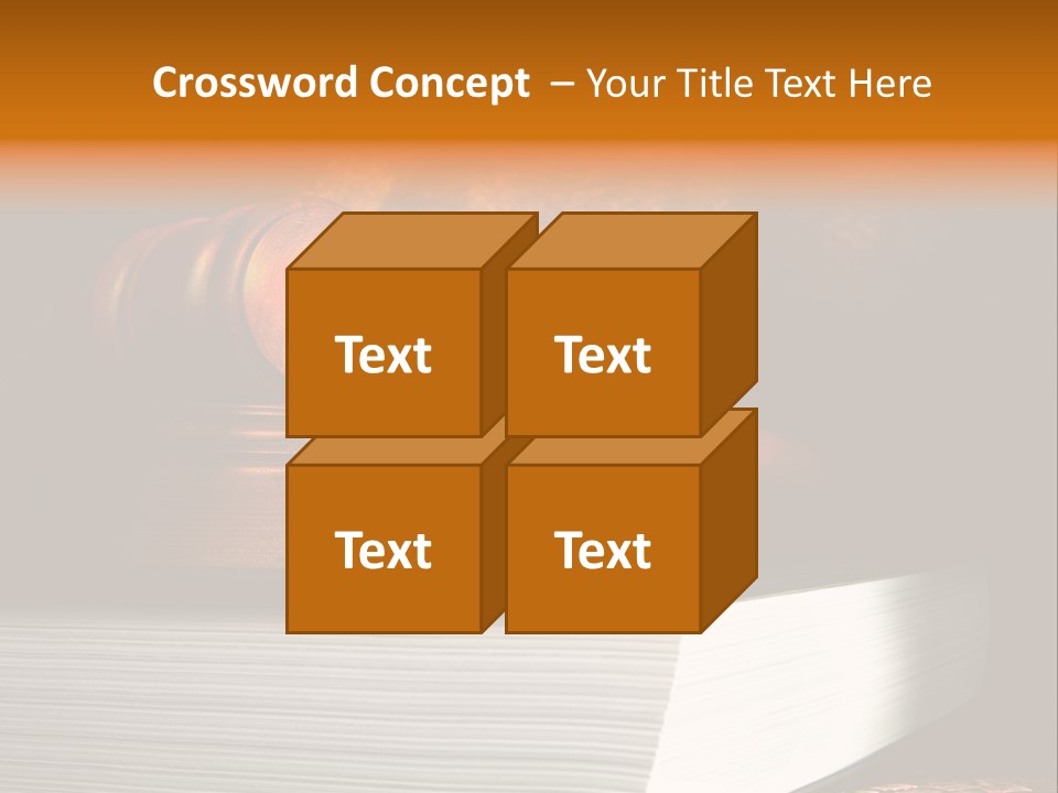 Book Crime Lawsuit PowerPoint Template