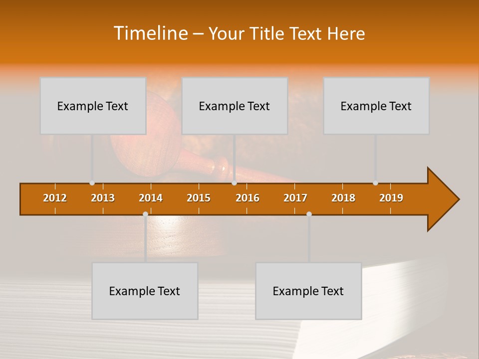 Book Crime Lawsuit PowerPoint Template