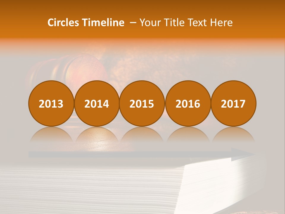 Book Crime Lawsuit PowerPoint Template